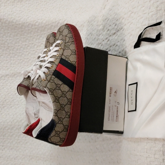 Other - Prelove Men Ace GG Supreme Low Top Sneakers